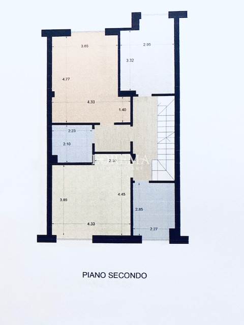 planimetria 2° piano